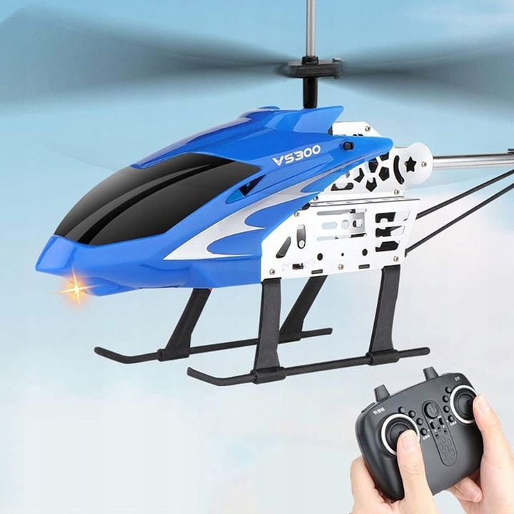 HELIKOPTER ZDALNIE STEROWANY SAMOLOT RC ŚMIGŁOWIEC PILOT Led DUŻY