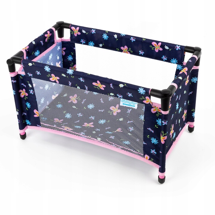 KINDERPLAY ŁÓŻECZKO DLA LALEK TURYSTYCZNE KOJEC AKCESORIA TORBA POŚCIEL