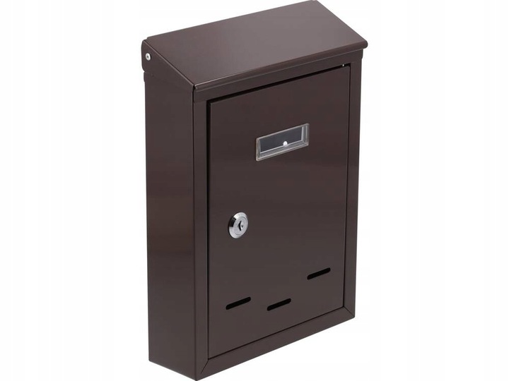 SKRZYNKA NA LISTY 285x200x60MM BRĄZOWA 78542 Vorel