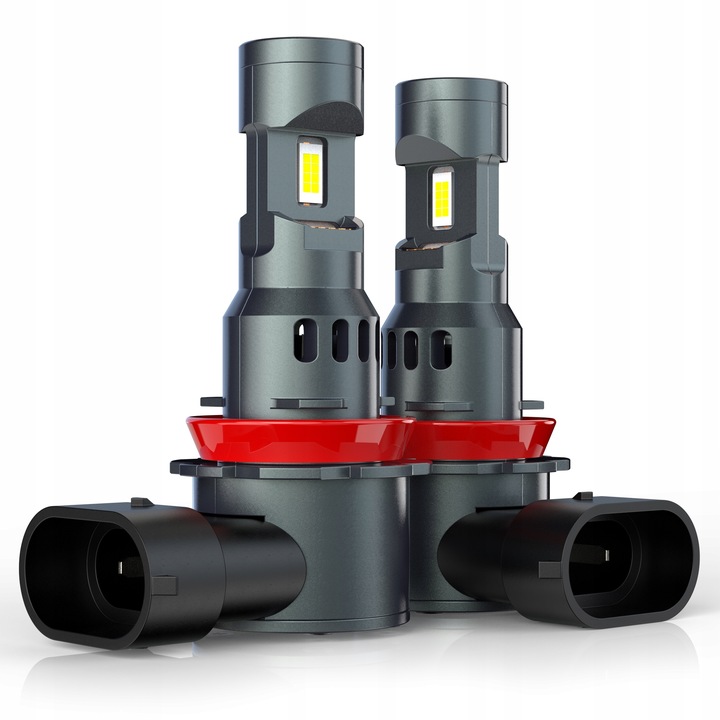 Żarówki LED H11 canbus 1:1 bardzo MOCNE 6000K nowa generacja diod LED CSP