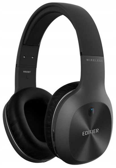 CZARNE SŁUCHAWKI Nauszne Bezprzewodowe EDIFIER W800BT PLUS APTX Bluetooth