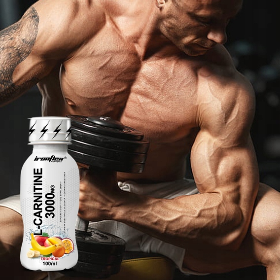 IRONFLEX L-CARNITINE 12 x 100 ml 3000 mg SHOT ODCHUDZANIE SPALACZ KARNITYNA