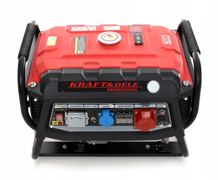 AGREGAT PRĄDOTWÓRCZY 3000W 7KM TRÓJFAZOWY GENERATOR PRĄDU PRZENOŚNY 3000W