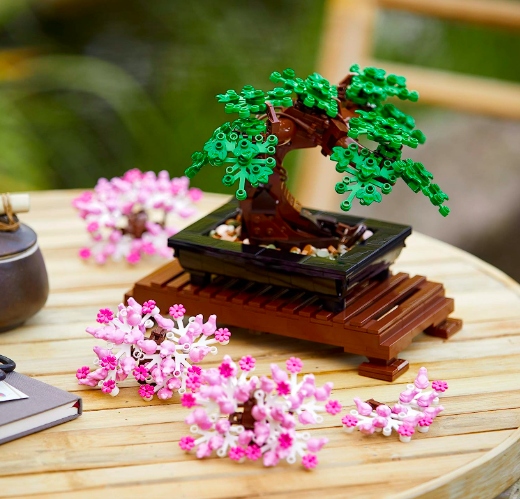 LEGO ICONS 10281 Drzewko bonsai + Torebka
