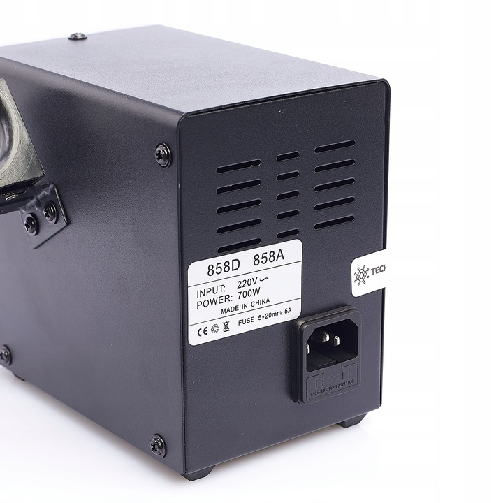 STACJA LUTOWNICZA SPAWARKA TECHREBAL 858D GORĄCE POWIETRZE HOT AIR 700W