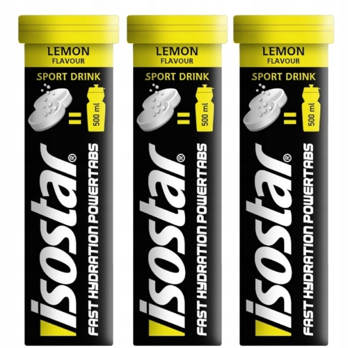 Napój izotoniczny w tabletkach POWERTABS cytrynowy x10