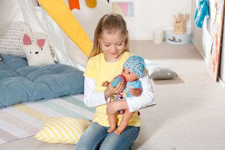 BABY BORN LALKA CHŁOPIEC INTERAKTYWNA MAGIC BOY 10 FUNKCJI 43cm 834992