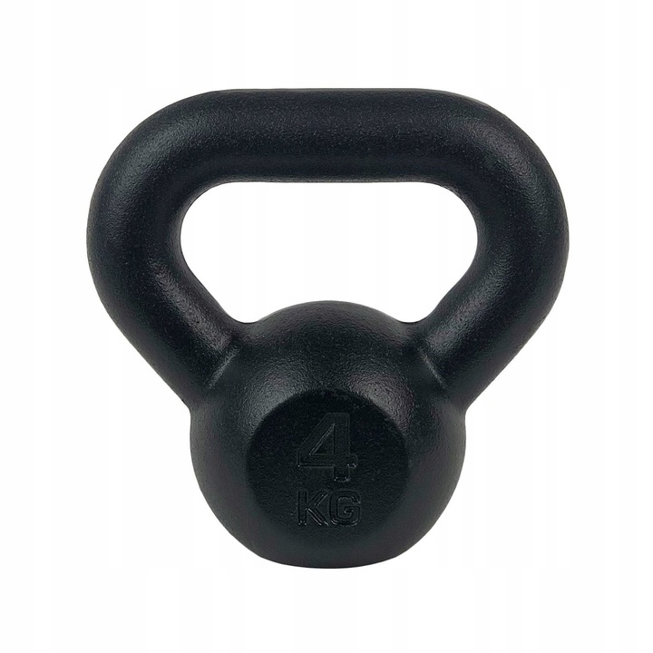 4 kg KETTLEBELL Kettle Odważnik HANTLA Żeliwna PL