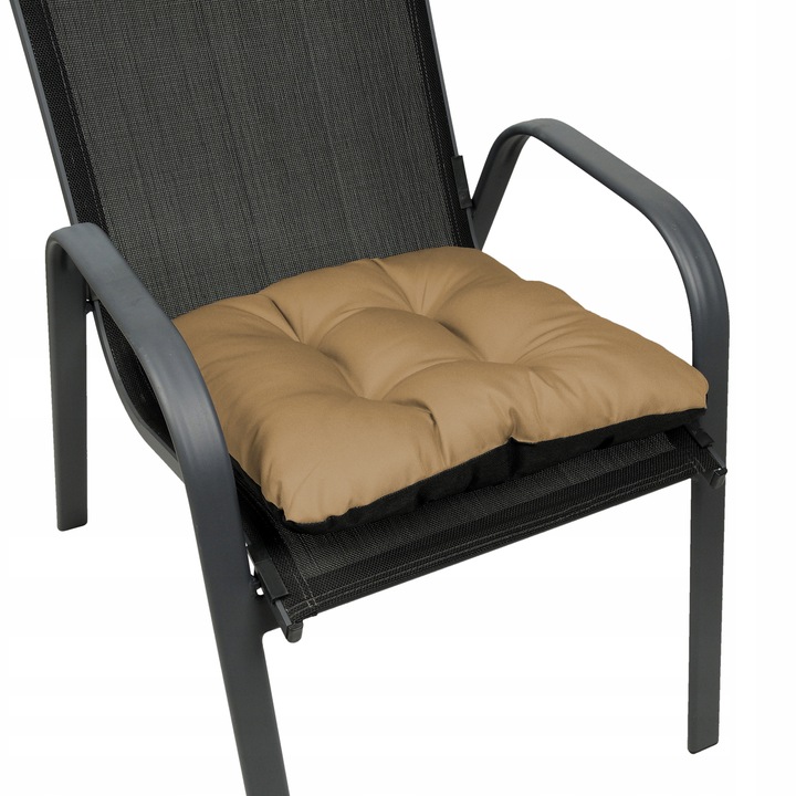 Poduszka jasiek na krzesło ogrodowe 45x45 beż