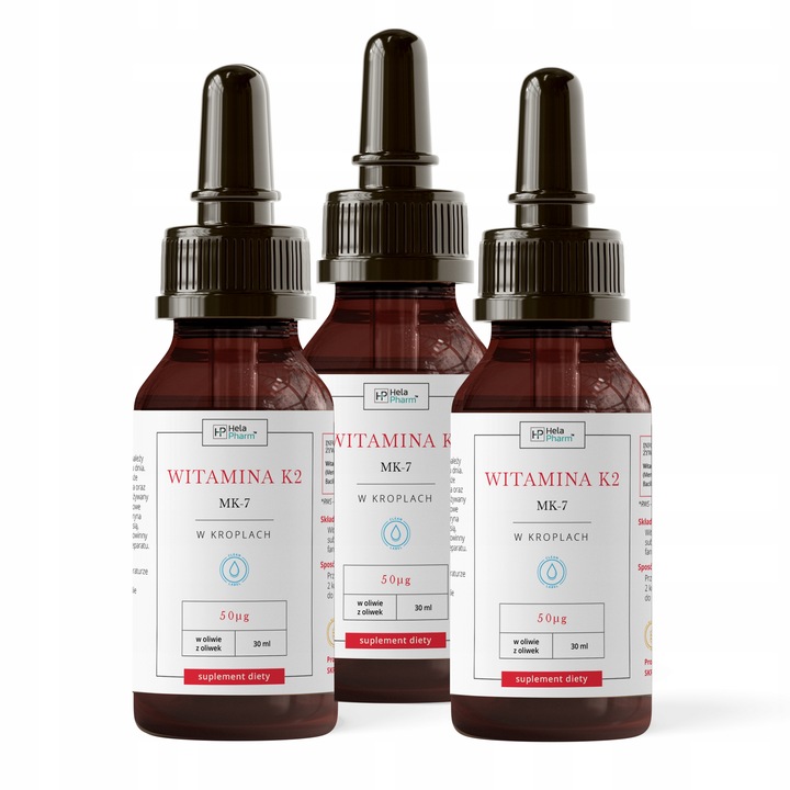 Witamina K2 MK-7 krople KRĄŻENIE, KOŚCI 30 ml