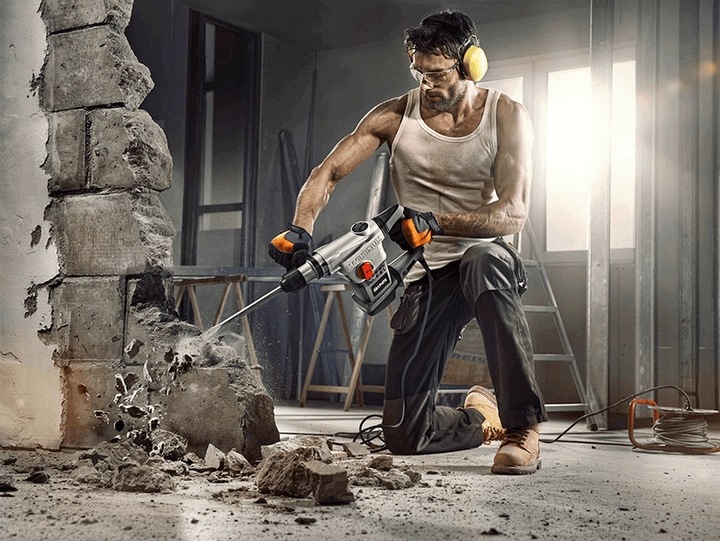 GRAPHITE MŁOT UDAROWY udarowo-obrotowy SDS MAX udar 10J 1250W 58G874