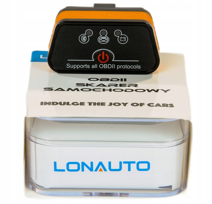 INTERFEJS DIAGNOSTYCZNY TESTER ELM327 OBD2 BLUETOOTH 4.0 ANDROID iOS POLSKI