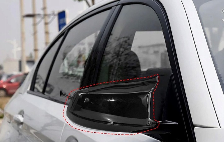 OBUDOWY LUSTEREK DLA BMW F10 F11 PRZEDLIFT NAKŁADKI NA LUSTERKA M5 LOOK