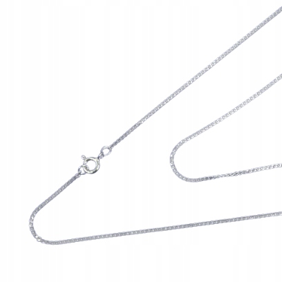 ŁAŃCUSZEK SREBRNY MEDALIK KOMUNIJNY + PUDEŁKO DO KOMUNI / NA CHRZEST