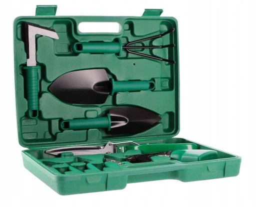 Zestaw narzędzi ogrodowych w walizce 10 elementów