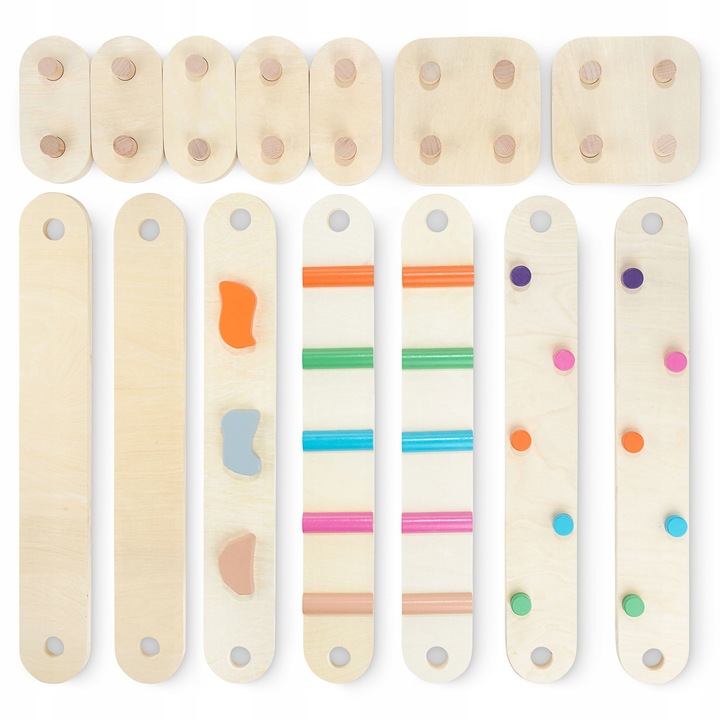 DREWNIANY TOR BALANSOWY XL ŚCIEŻKA SENSORYCZNA 14e