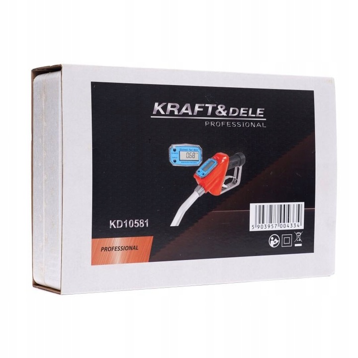 PISTOLET DO DYSTRYBUTORA POMPY PALIWA I OLEJU CPN LCD WYŚWIETLACZ NALEWAK