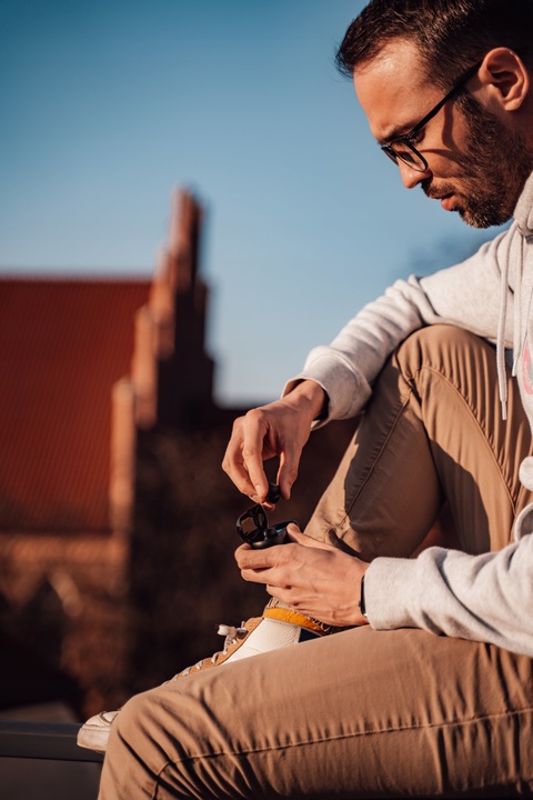 SŁUCHAWKI BEZPRZEWODOWE Z BLUETOOTH POWERBANK