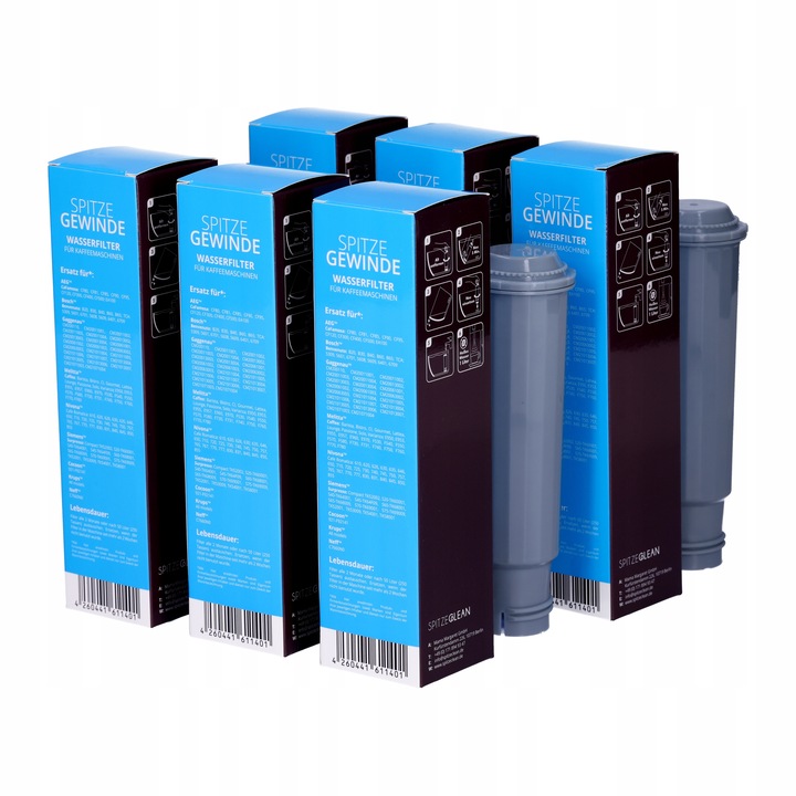 6x Filtr do ekspresu zamiennik do Krups Claris F088