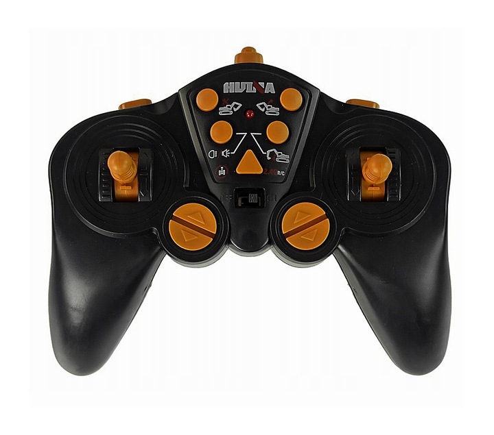 MOCNA KOPARKA ZDALNIE STEROWANA GĄSIENICOWA RC + CHWYTAK 2w1 METAL + PILOT