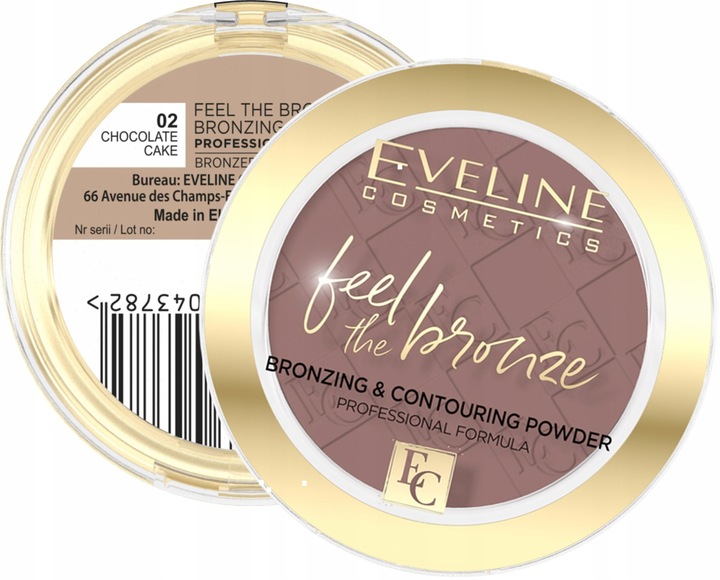 EVELINE PUDER BRĄZUJĄCY I KONTURUJACY 02 CHOCOLATE
