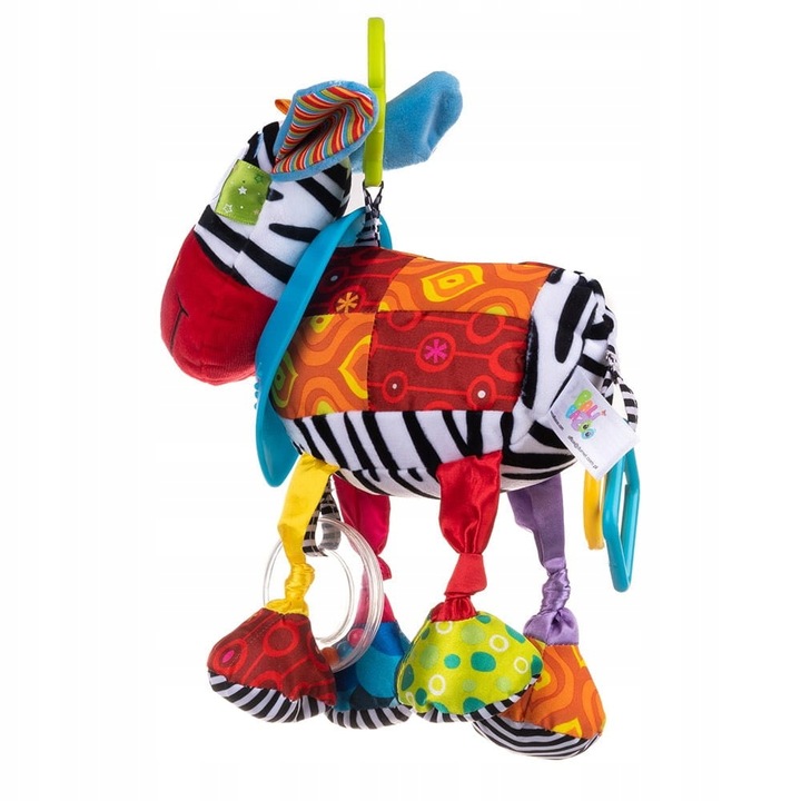 BALIBAZOO Zawieszka do wózka grzechotka Osiołek Dave