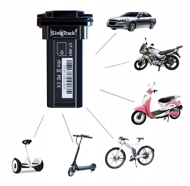 LOKALIZATOR GPS SINOTRACK ST901 TRACKER ŚLEDZENIE FLOT WWW ANDROID IOS APP