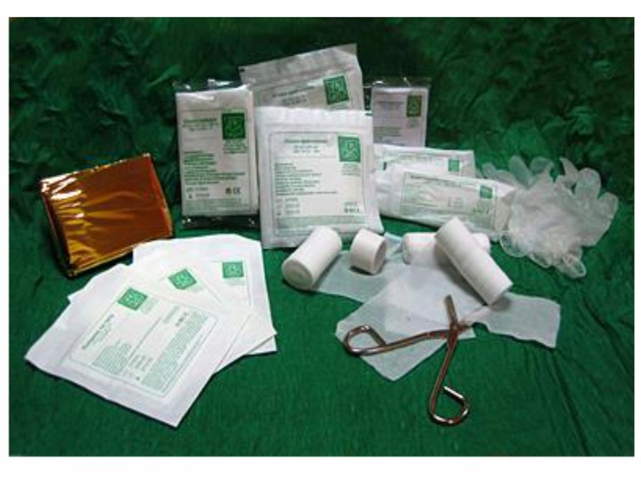 Apteczka pierwszej pomocy turystyczna plecak 13164