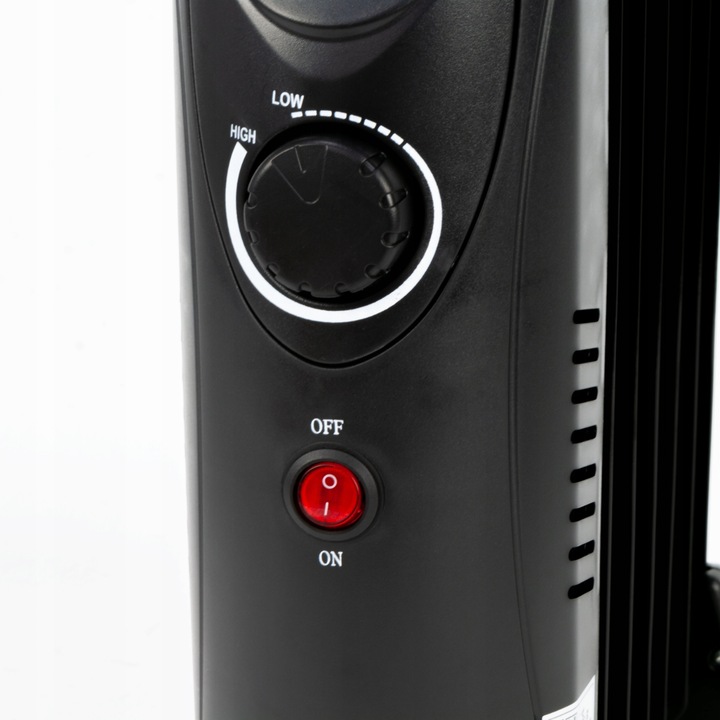 GRZEJNIK ELEKTRYCZNY 700 WATT OLEJOWY 7 ŻEBEREK TERMOSTAT ŻEBERKOWY OLEJAK