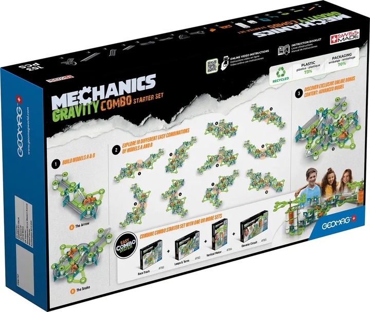 ZABAWKA TREFL GEOMAG - MECHANICS GRAVITY RE COMBO STARTER 153 G757