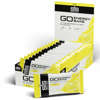 SIS GO ENERGY BAKE WĘGLOWODANY SIS CIASTKO ENERGETYCZNE 12x50g | Cytryna
