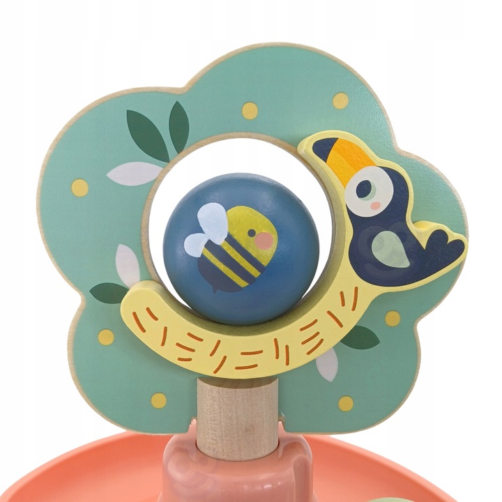 Kulodrom Tor Kulkowy Muzyczny Drzewko Montessori Zjeżdżalnia EduWoopie 18M+