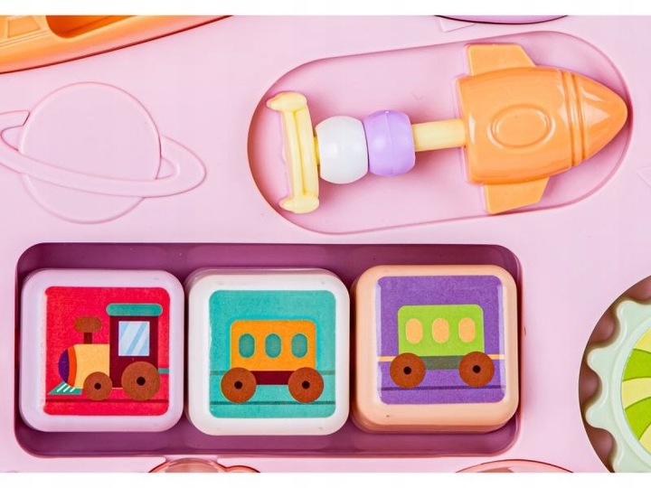 CHODZIK PCHACZ INTERAKTYWNY STOLIK EDUKACYJNY Jeździk Grający DLA DZIECI