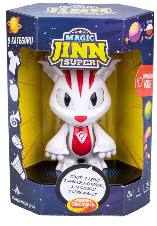 DUMEL DISCOVERY SUPER MAGIC JINN CZYTA W MYŚLACH