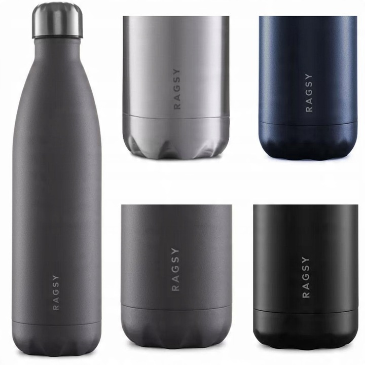 Butelka Termiczna Original 750 ml BPA FREE 12/24H - Grey / Szara