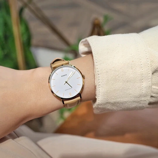 ZEGAREK DAMSKI CASIO LTP-VT01GL-7B + BOX +GRAWER