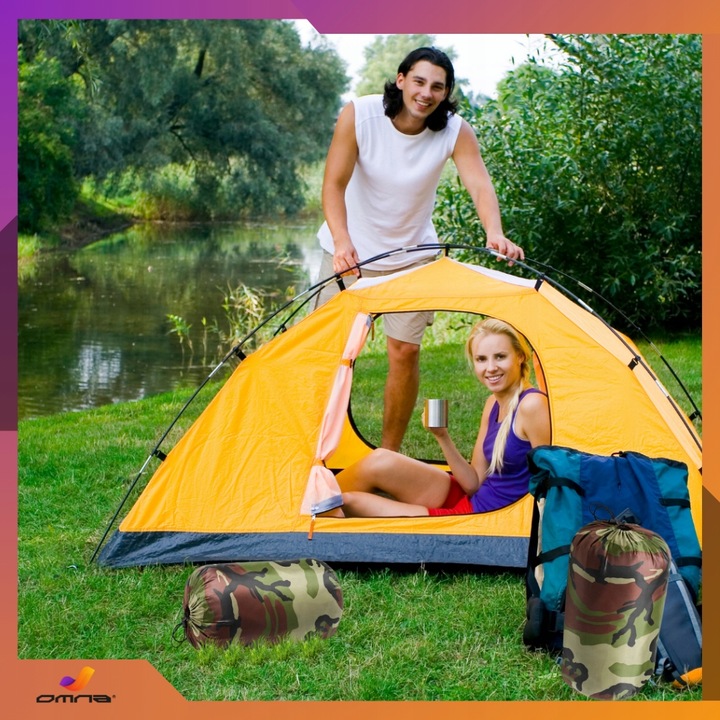 Śpiwór turystyczny dziecięcy dla dorosłych dziecka pod namiot ciepły kaptur