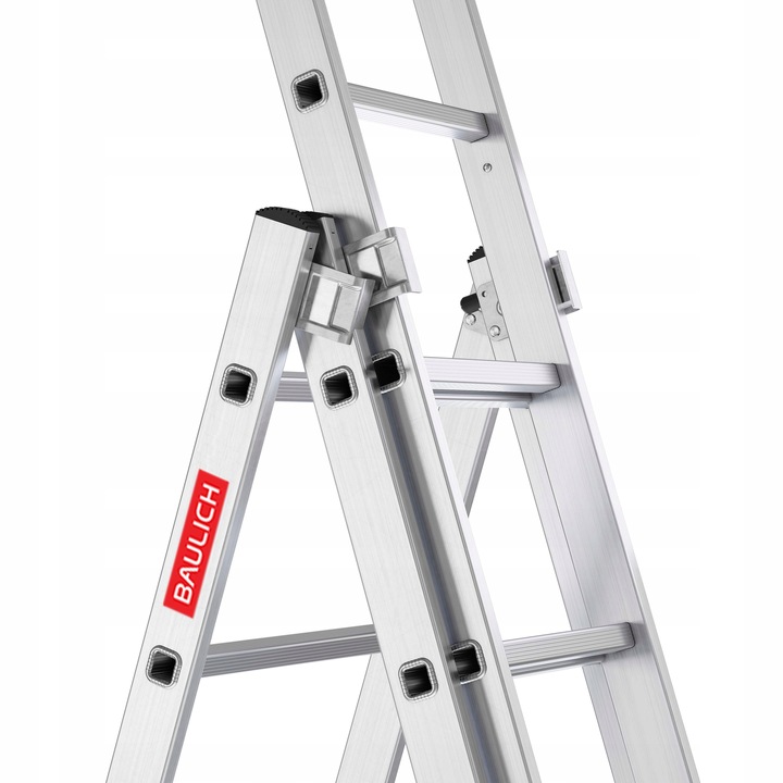 Drabina aluminiowa 3x10 stopni wielofunkcyjna produkt POLSKI hak GRATIS
