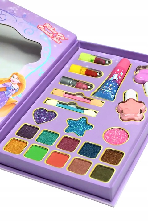 ZESTAW DO MALOWANIA MAKIJAŻU DLA DZIECI KOSMETYKI PALETKA CIENIE MAKE UP