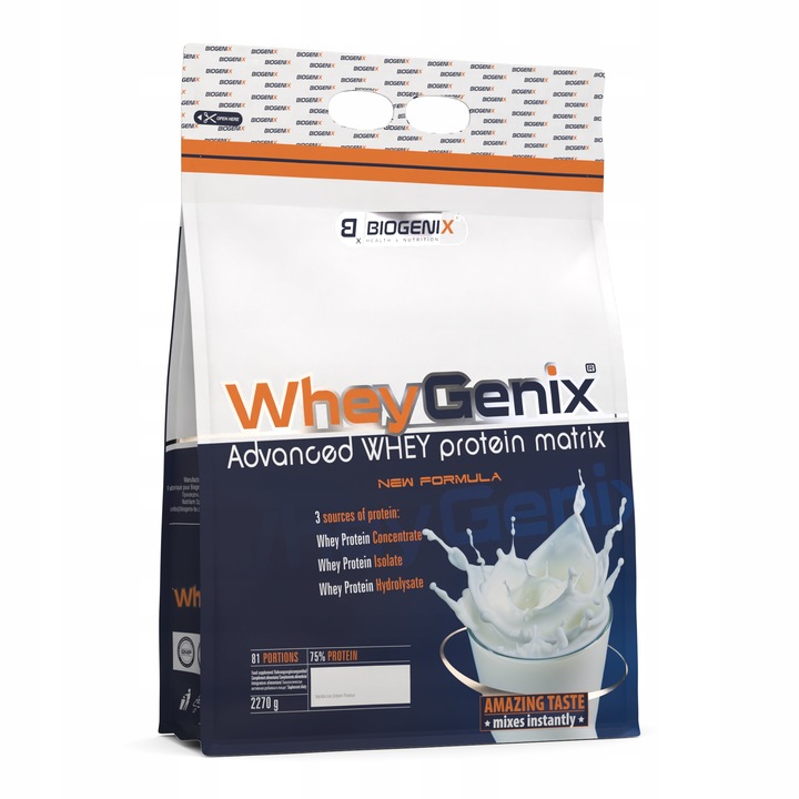 OLIMP BIOGENIX WHEY GENIX 4540g BIAŁKO SERWATKOWE PROETIN ODŻYWKA BIAŁKOWA