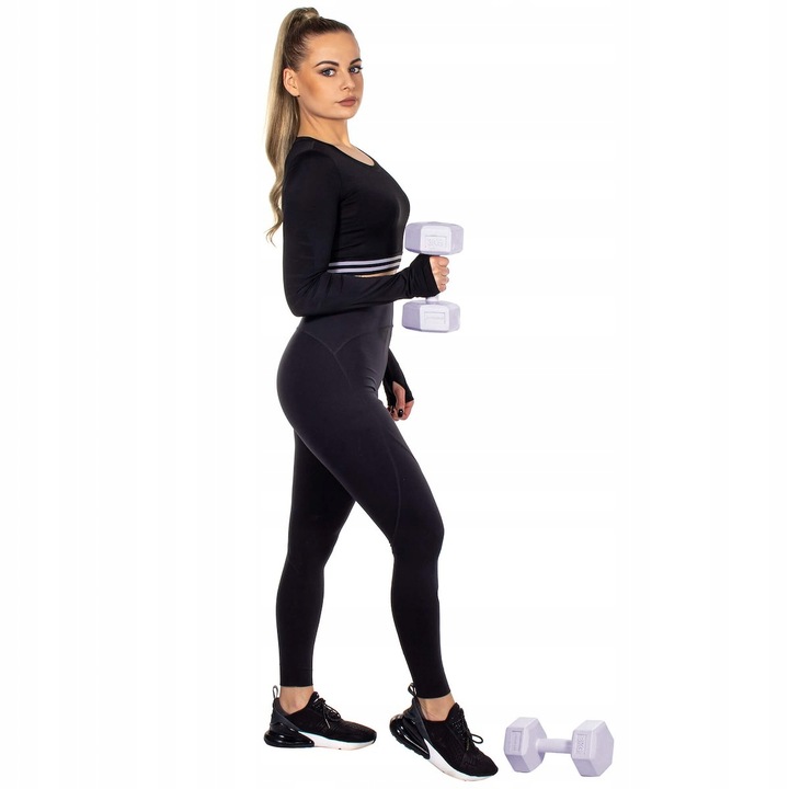 HANTLE 2x3kg ZESTAW CIĘŻARKI HANTELKI DO ĆWICZEŃ W DOMU HEKSAGONALNE