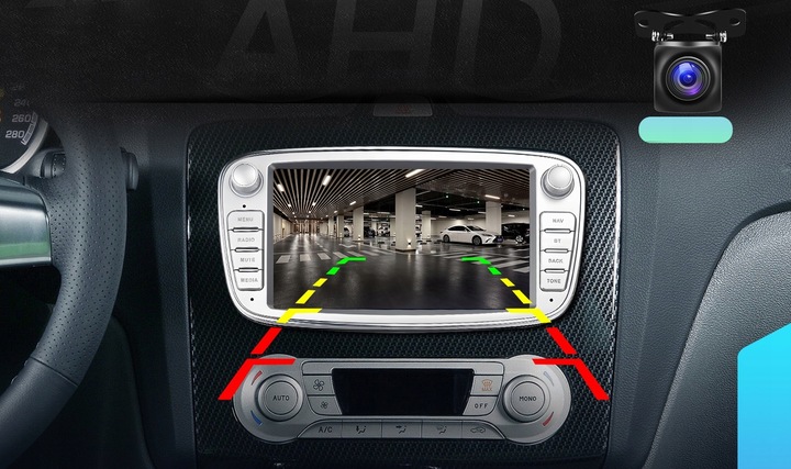 RADIO SAMOCHODOWE do FORD MONDEO MK4 FOCUS MK2 MK3 GALAXY GPS ANDROID RDS