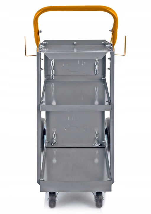 WÓZEK SPAWALNICZY DO SPAWAREK z półką na butle na kółkach 4 półki MP0181