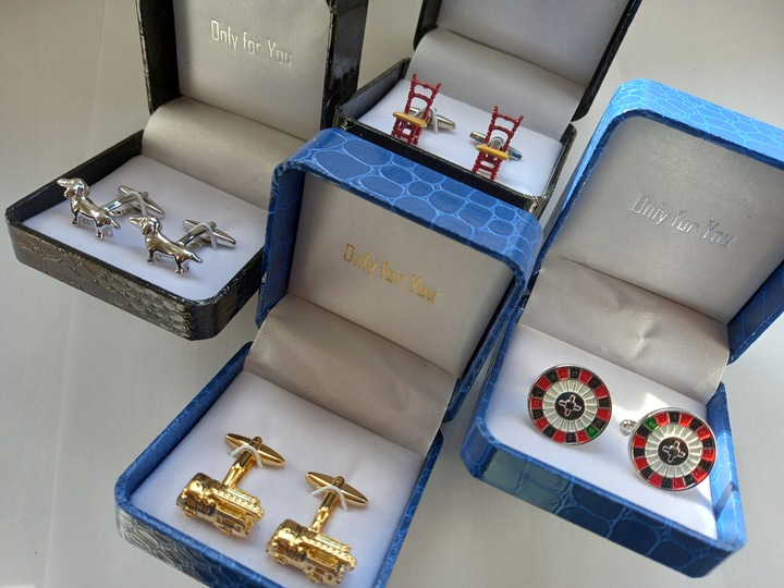 Spinki do mankietów Wóz Bojowy Straży Pożarnej