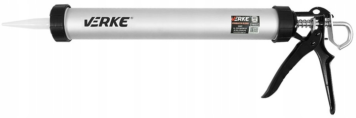 WYCISKACZ DO MAS SILIKONU TUBOWY AKRYLU KLEJU SMARU KLEJÓW NA TUBY 600ML