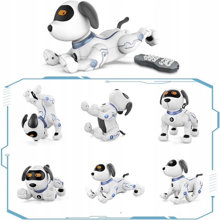 PROGRAMOWALNY ROBOT ZDALNEGO STEROWANIA PIES ZABAWKA RC PIES ROBOT PREZENTY