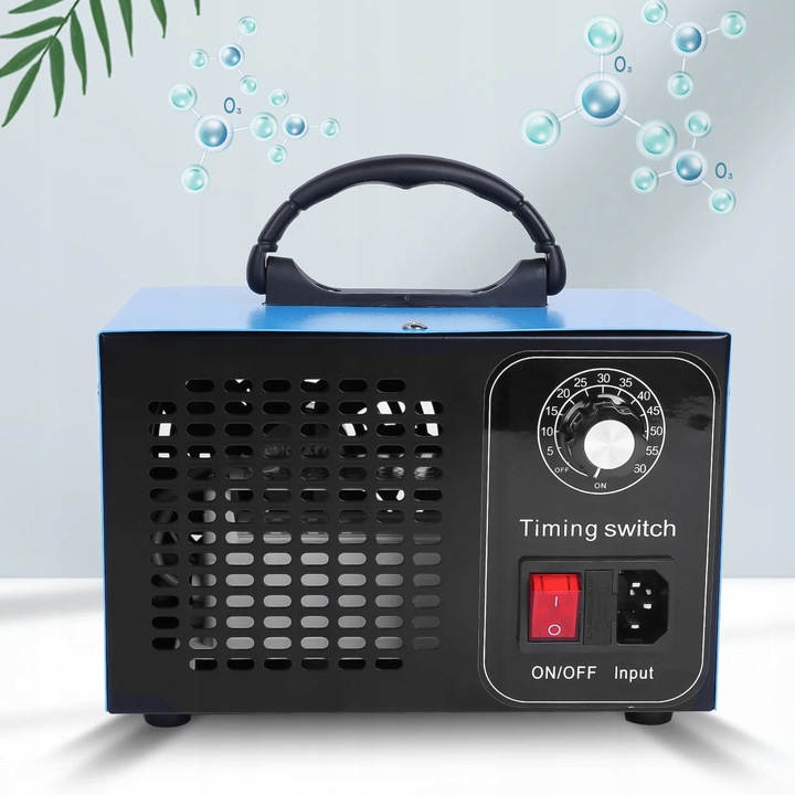 GENERATOR OZONU BEZPIECZNY OZONATOR SKUTECZNY OCZYSZCZACZ POWIETRZA 32 G/H