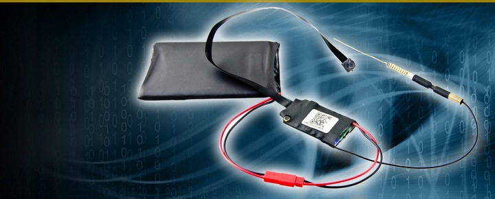 UKRYTA MINI KAMERA IP WiFi FULL HD ANDROID IOS DET