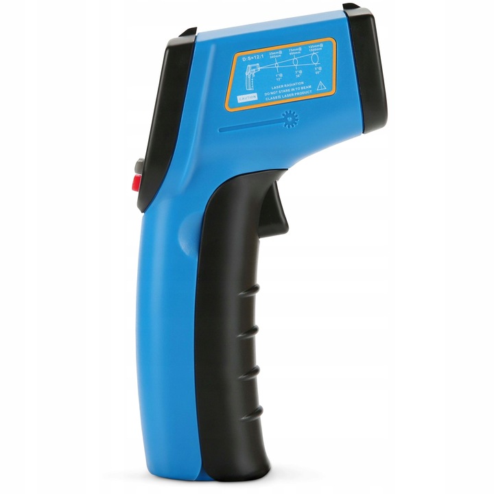PIROMETR TERMOMETR LASEROWY BEZDOTYKOWY NA POCZERWIEŃ EMISYJNOŚĆ -50+400°C