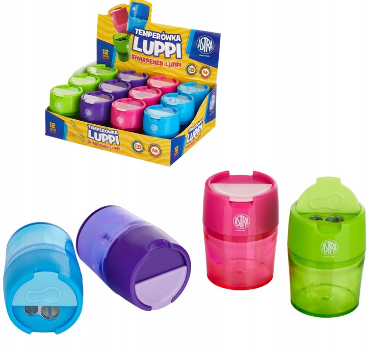 Wyprawka Szkolna Astra XXL 20 elementów Duży zestaw do szkoły Farby 12 kol.